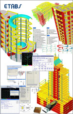 ETABS Nonlinear - โปรแกรมออกแบบอาคาร ระบบ 3 มิติ ของ CSI 