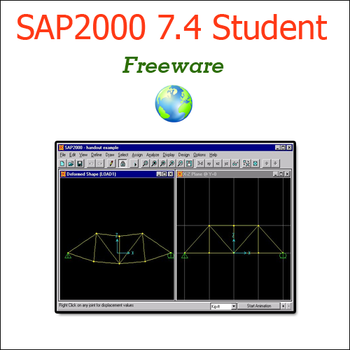 SAP2000 7.4 Student Version