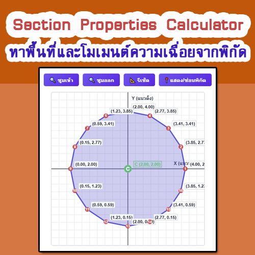 Section Properties Calculator