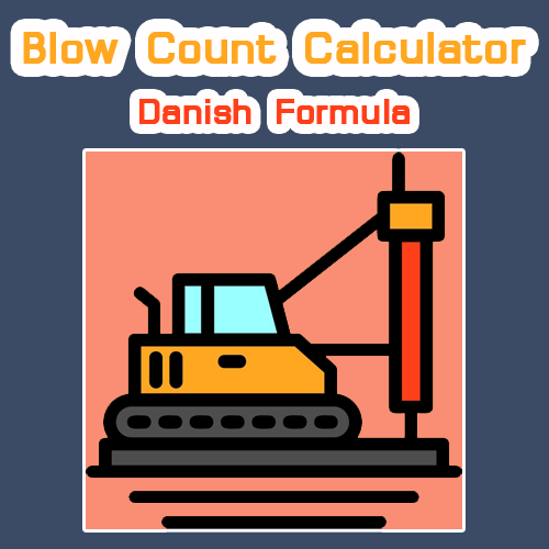 Blow Count Calculator (Danish)