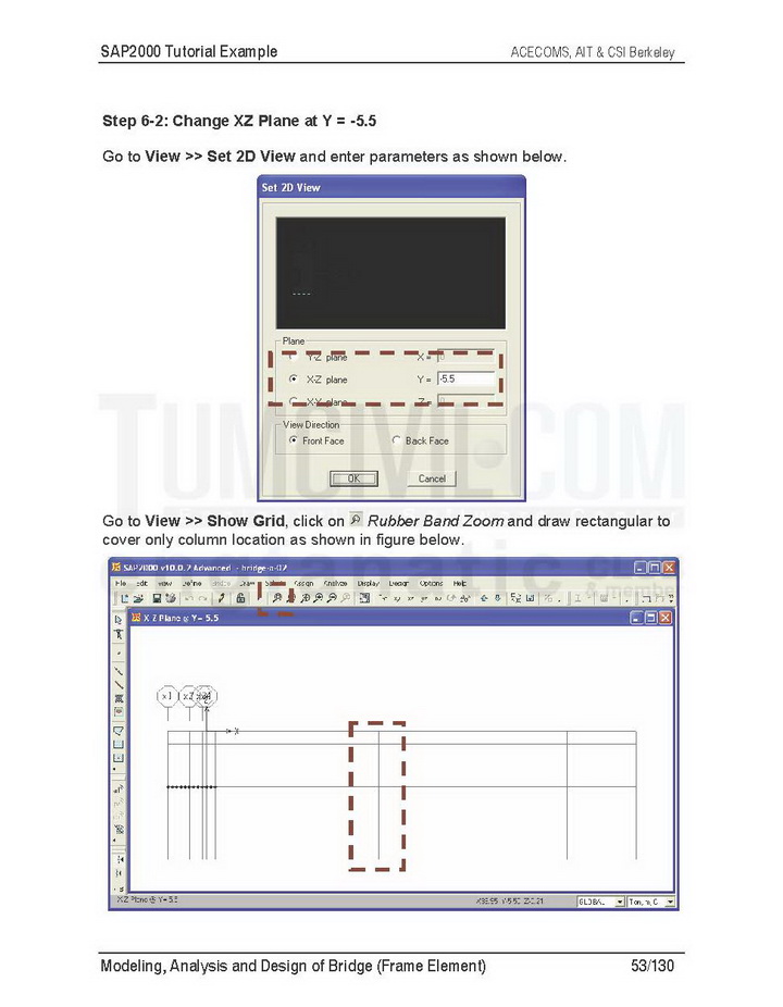 คู่มือ Analysis and Design of Bridge โดย SAP2000 Bridge